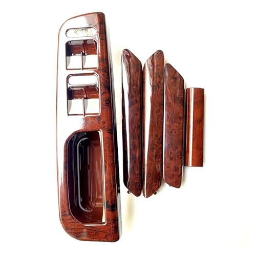 DESDEAQQSQ Auto Türgriff Für VW Für Passat Für B5 1998 1999 2000 2001 2002 2003 2004 2005 Mahagoni Türgriff Schalter Basis Innen Handschuh Zubehör(Panel) von DESDEAQQSQ