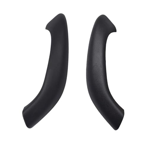 DESDEAQQSQ Auto Türgriff Für X1 F48 F49 2016-2019 X2 F39 2017-2020 Auto-Innentürgriff, Carbonfaser-Innentürgriff, Auto-Styling(Black-2Pcs) von DESDEAQQSQ