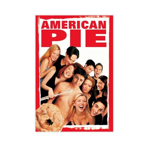 DESHVA American Pie Poster Leinwand Poster Wandkunst Dekor Druck Bild Gemälde für Wohnzimmer Schlafzimmer Dekoration ungerahmt 20 x 30 cm von DESHVA