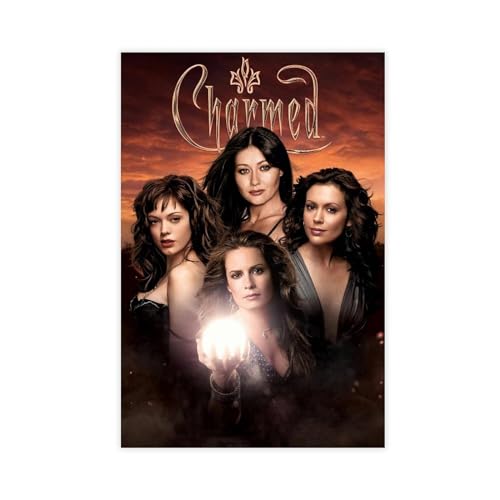 DESHVA Charmed Alt Filmposter Leinwand Poster Wandkunst Dekor Druck Bild Gemälde für Wohnzimmer Schlafzimmer Dekoration ungerahmt 30 x 45 cm von DESHVA