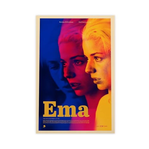 DESHVA Ema – Filmposter auf Leinwand, Poster, Wandkunst, Dekor, Bild, Gemälde für Wohnzimmer, Schlafzimmer, Dekoration, ungerahmt, 40 x 60 cm von DESHVA