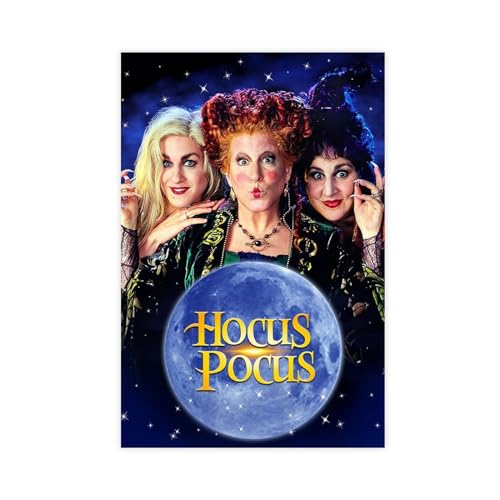 DESHVA Hocus Pocus – Filmposter auf Leinwand, Poster, Wandkunst, Dekor, Bild, Gemälde für Wohnzimmer, Schlafzimmer, Dekoration, ungerahmt, 30 x 45 cm DESHVA Hocus Pocus – Filmposter auf Leinwand, Poster, Wandkunst, Dekor, Bild, Gemälde für Wohnzimmer, Schlafzimmer, Dekoration, ungerahmt, 30 x 45 cm von DESHVA