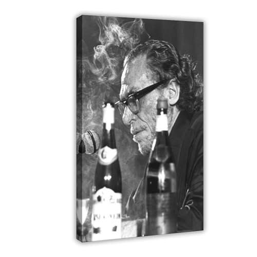 DESHVA Poet – Charles Bukowski Vintage Poster Leinwand Poster Schlafzimmer Dekor Sport Landschaft Büro Zimmer Dekor Geschenk Rahmenstil 20 x 30 cm DESHVA Poet – Charles Bukowski Vintage Poster Leinwand Poster Schlafzimmer Dekor Sport Landschaft Büro Zimmer Dekor Geschenk Rahmenstil 20 x 30 cm von DESHVA