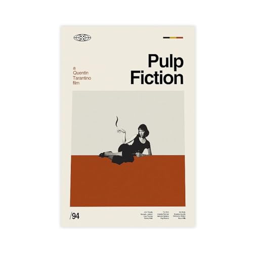 DESHVA Schwarzer Humor Crime Film Pulp Fiction Leinwand Poster Wandkunst Dekor Druck Bild Gemälde für Wohnzimmer Schlafzimmer Dekoration ungerahmt 30 x 45 cm DESHVA Schwarzer Humor Crime Film Pulp Fiction Leinwand Poster Wandkunst Dekor Druck Bild Gemälde für Wohnzimmer Schlafzimmer Dekoration ungerahmt 30 x 45 cm von DESHVA
