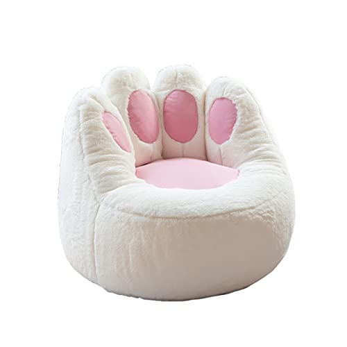 DESHVA Sitzsack Stuhl Abdeckung, (Nicht enthalten Füllungen) Bean Bag Chair süß wie eine Katzenpfote für Erwachsene Dekorieren Wohnzimmer Schlafzimmer,S von DESHVA