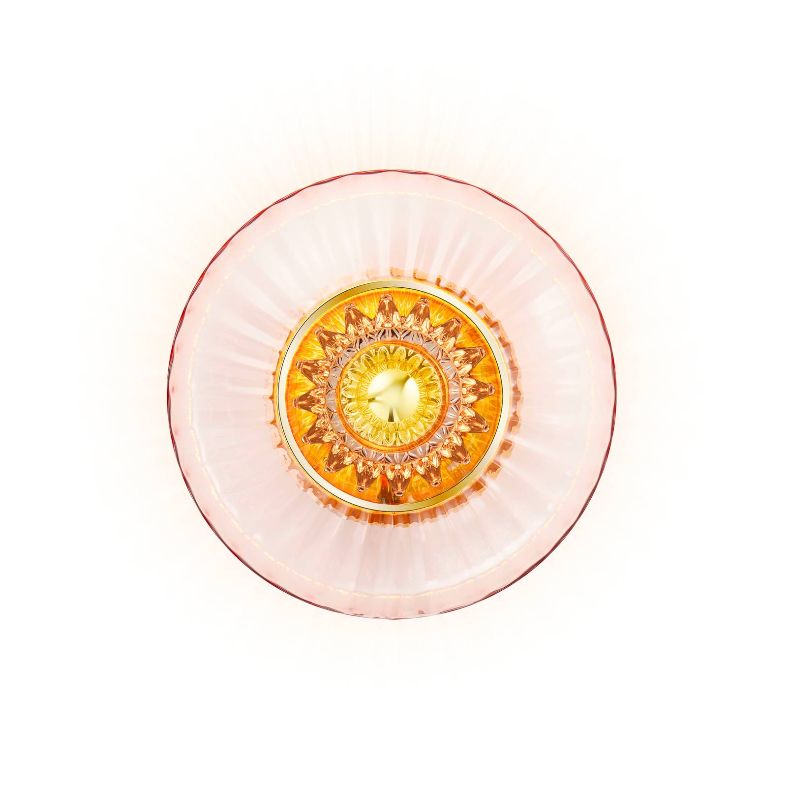 Wandleuchte New Wave Optic XL, rosa, Eyeball, Stecker von DESIGN BY US