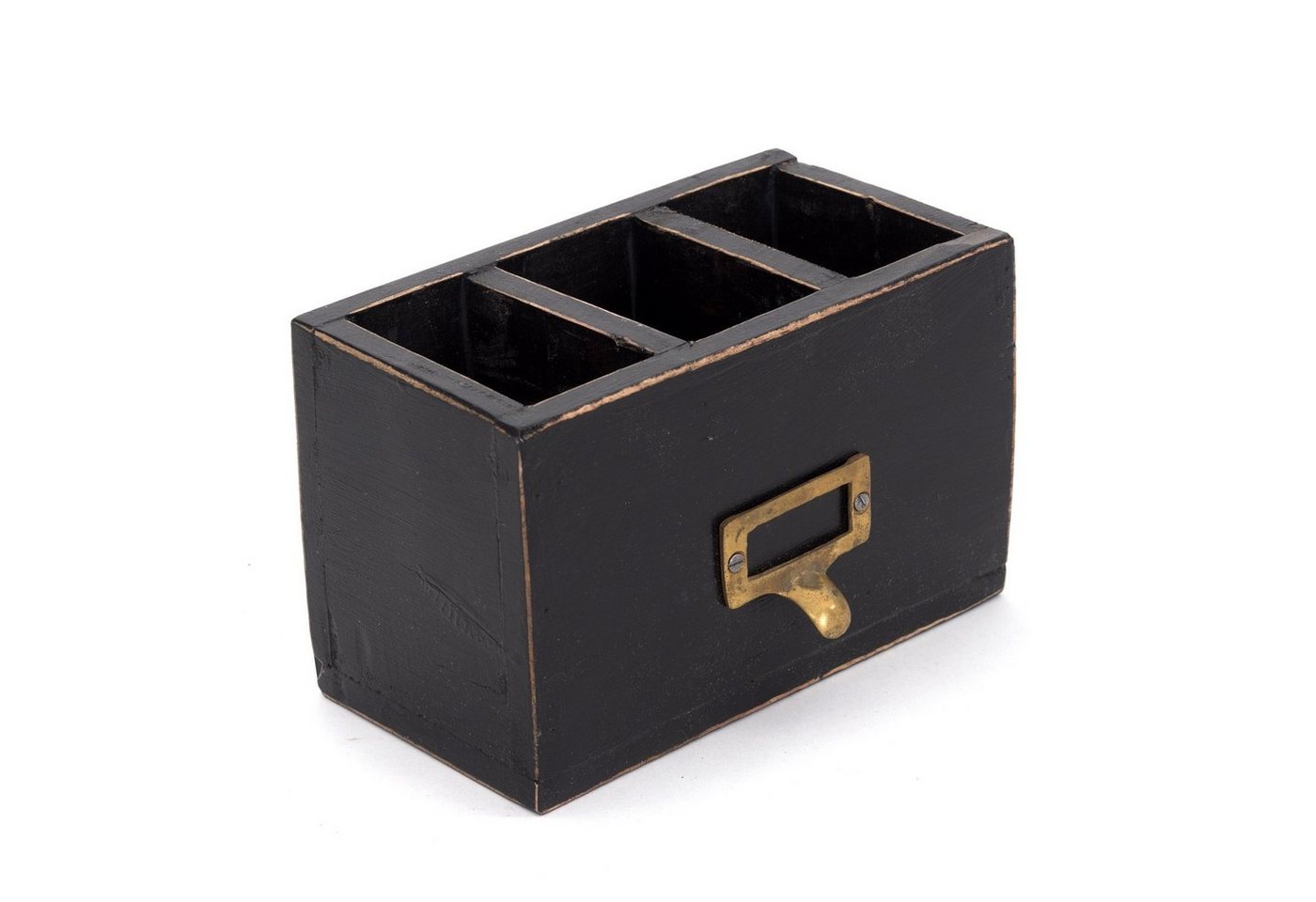 DESIGN DELIGHTS Aufbewahrungsbox STIFTEHALTER BOX 18", Mahagoni, 19x12 cm (BxH), Stiftebox, Farbe:" von DESIGN DELIGHTS