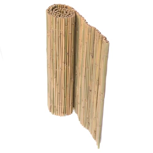 DESIGN DELIGHTS BAMBUSMATTE Lukata | Bambus, 250 cm | Sichtschutz Matte, Blickschutz, Windschutz Matte, Bambuszaun, Bambusverkleidung, Sichtschutzzaun | Format: 90x250 cm (HxB) von DESIGN DELIGHTS