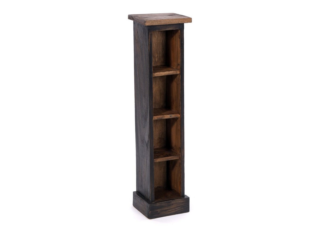 DESIGN DELIGHTS CD-Regal HOLZ CD REGAL CD TOWER", 76cm(H), Holzregal, CD Rack mit 4 Fächern" von DESIGN DELIGHTS