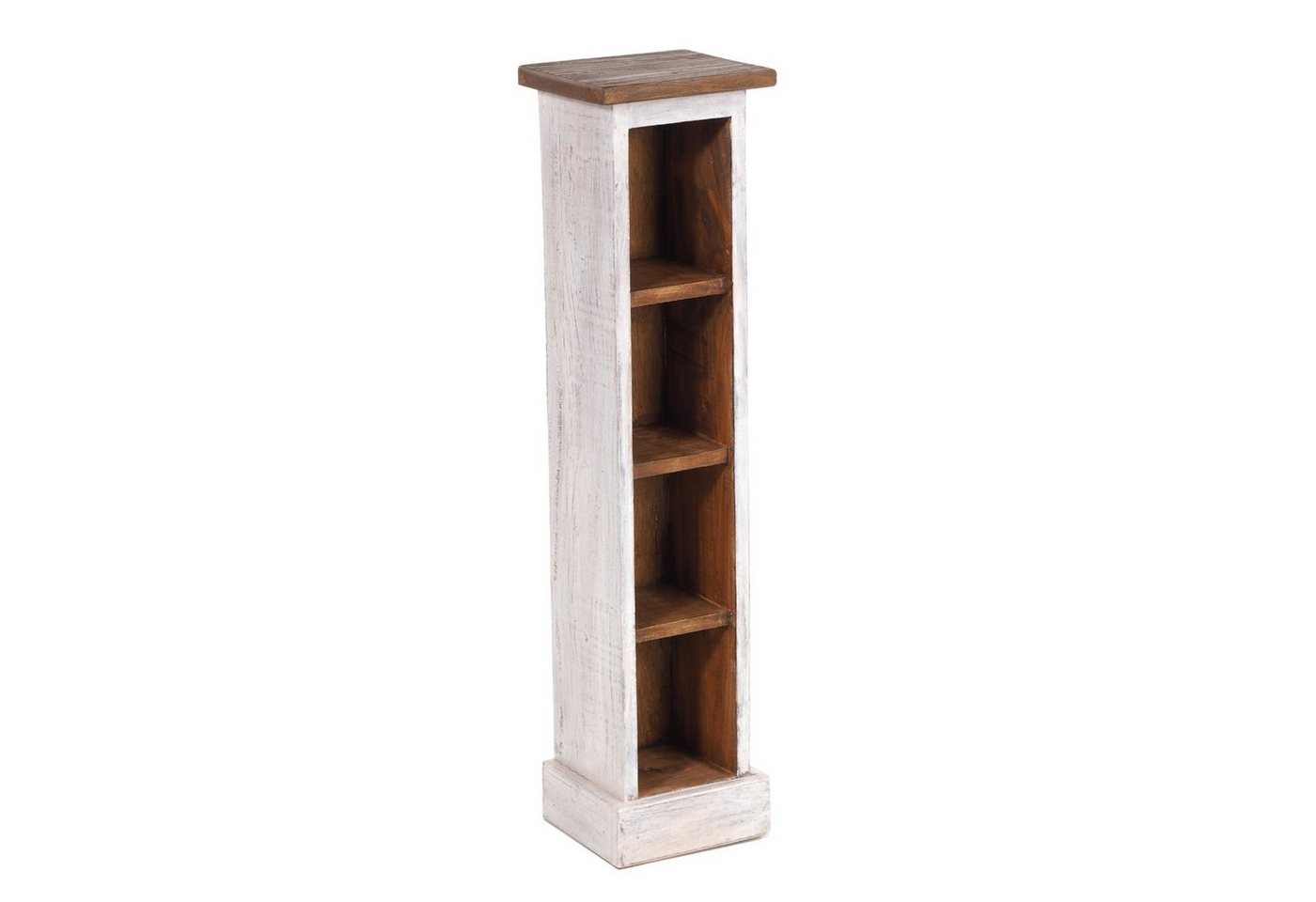 DESIGN DELIGHTS CD-Regal HOLZ CD REGAL CD TOWER", 76cm(H), Holzregal, CD Rack mit 4 Fächern" von DESIGN DELIGHTS