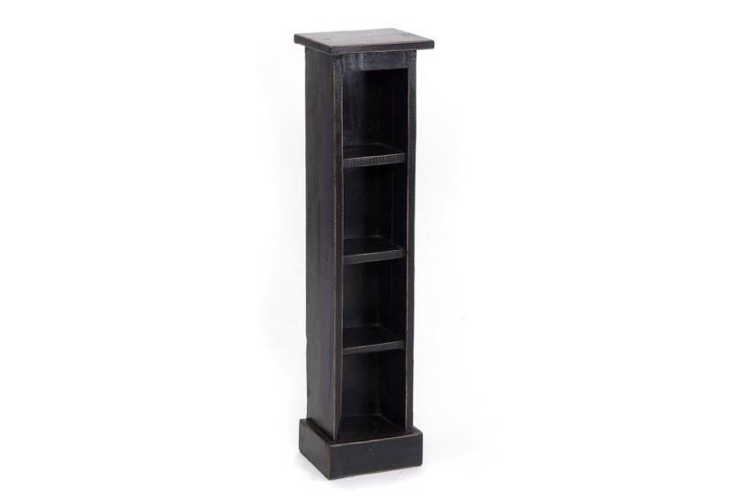 DESIGN DELIGHTS CD-Regal HOLZ CD REGAL "CD TOWER", 76cm(H), Holzregal, CD Rack mit 4 Fächern von DESIGN DELIGHTS