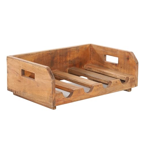 DESIGN DELIGHTS FLASCHENREGAL Builder | 46x30x15 cm, Altholz, Shabby Chic | Weinregal, Flaschenhalter, von DESIGN DELIGHTS