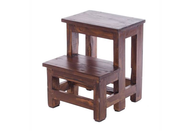 DESIGN DELIGHTS Hocker TRITTLEITER STEP, 46x37cm (HxB), Altholz, Tritthocker, Blumenleiter von DESIGN DELIGHTS