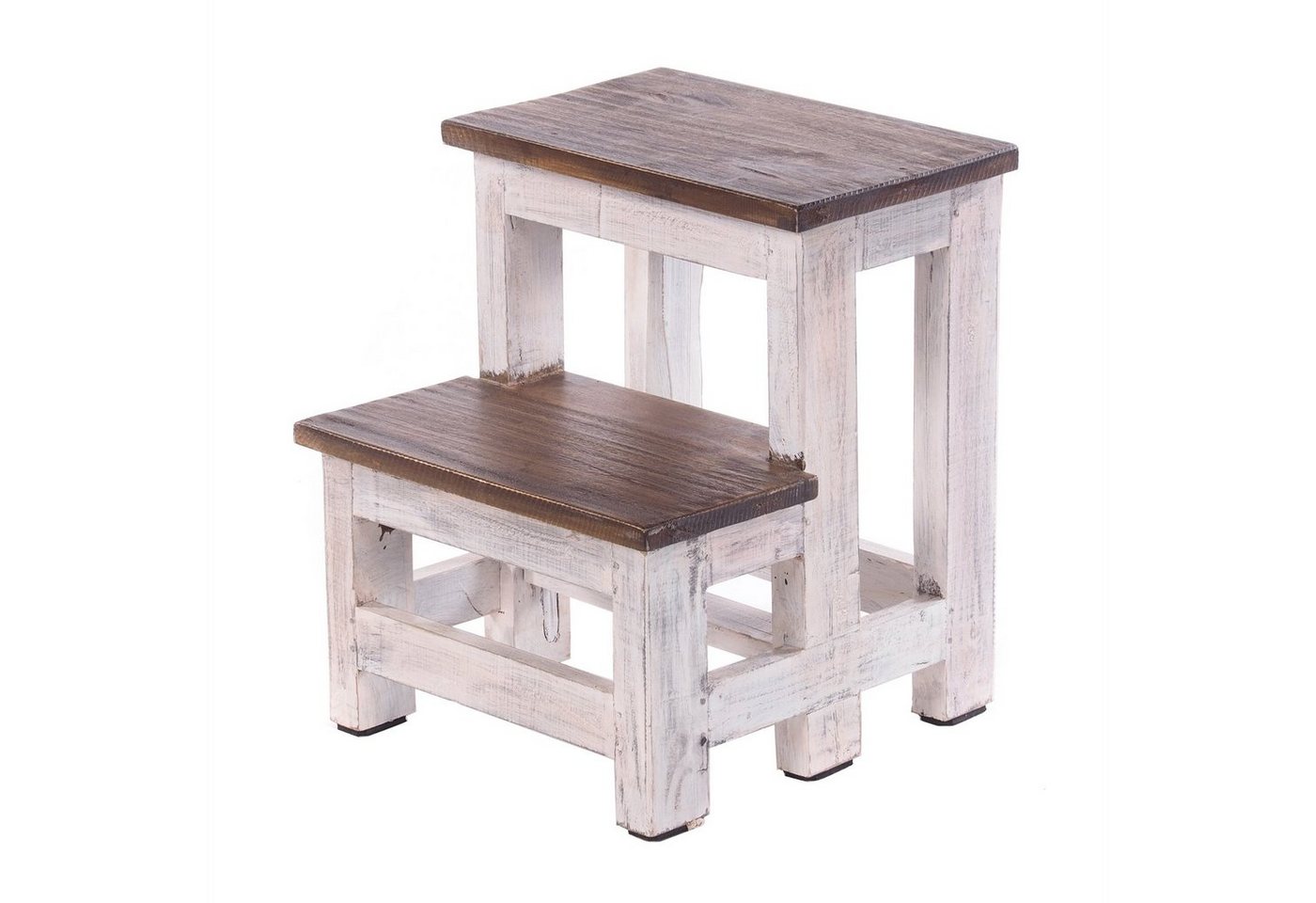 DESIGN DELIGHTS Hocker TRITTLEITER STEP", 46x37 cm (HxB), Altholz, Tritthocker, Farbe: 05" von DESIGN DELIGHTS