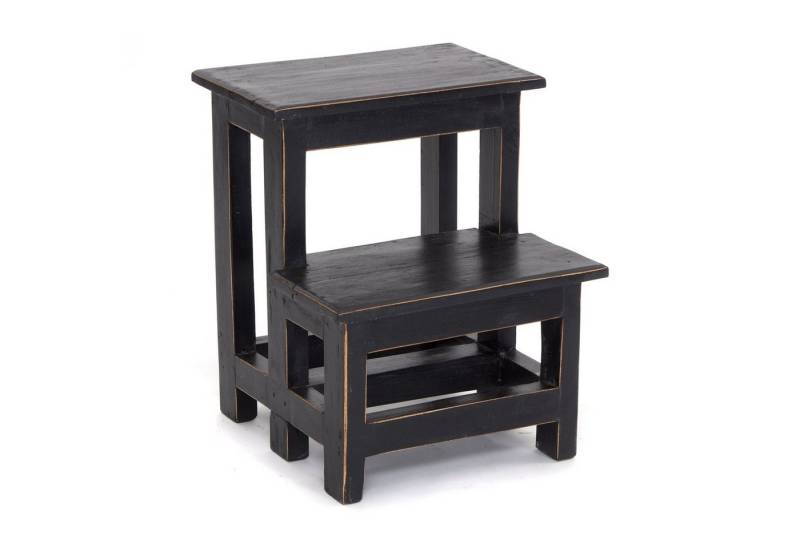 DESIGN DELIGHTS Hocker TRITTLEITER STEP, 46x37cm (HxB), Altholz, Tritthocker, Blumenleiter von DESIGN DELIGHTS