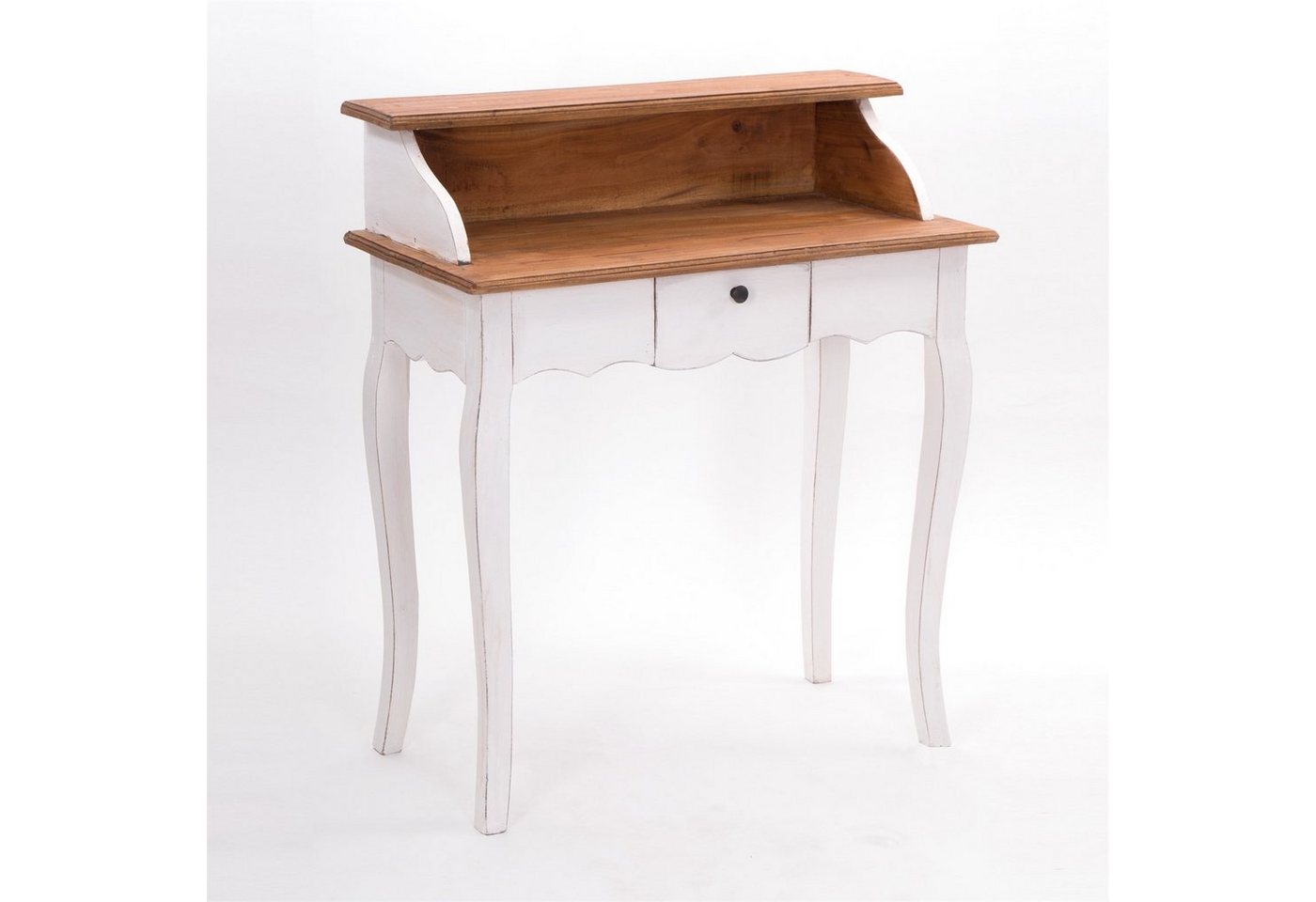 DESIGN DELIGHTS Sekretär MASSIVHOLZ SEKRETÄR NAPOLEON 92x80cm(HxB), Massivholz Schreibtisch von DESIGN DELIGHTS