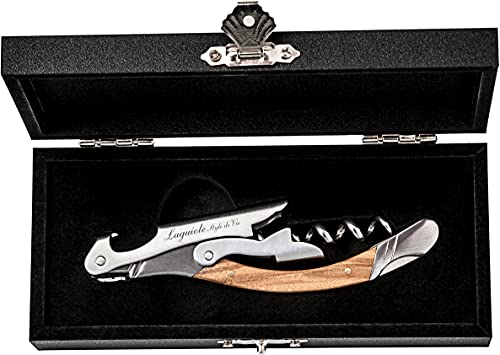 Laguiole Style de Vie Korkenzieher, Flaschenöffner mit Folienschneider, olivenholz von Laguiole Style de Vie