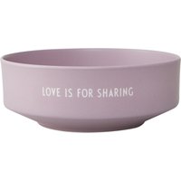 Schale Favourite LOVE IS lavender ⌀ 17,5 cm Schale Favourite LOVE IS lavender ⌀ 17,5 cm von DESIGN LETTERS