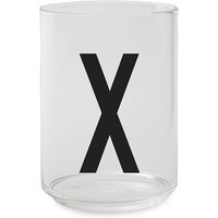 Trinkglas X von DESIGN LETTERS
