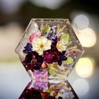 Epoxidharz Trocken Blumen Lampe Konservierung Wedding Flowers Сухоцветы Hochzeit Brautstrauß von DESIGNOLMA