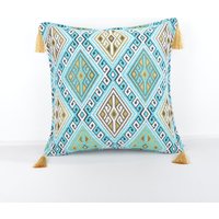 Kissenbezug, Kissenbezug, Weicher Stoff Speziell Gewebt, Kissenbezug, Kissenbezug, Kissen, Kissen, Türkis Kissen, Wohnkultur, Geschenke, Geschenk von DESIGNSOFWEAVE