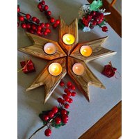 Adventskranz Aus Gedrechseltem Holz - Moderner Holzkranz Advent Weihnachtsschmuck Adventskranz Aus Gedrechseltem Holz - Moderner Holzkranz Advent Weihnachtsschmuck von DESIGNitalysr