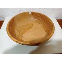 Mehrzweck-Mittelstück/Schale Aus Olivenholz - Wohndekoration Geschenkidee Handgeschnitzte Schale von DESIGNitalysr
