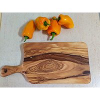 Olivenholz Charcuterie-Brett - Muttertagsgeschenk Xxl-Schneidebrett Hausgeschenke Geschenkidee Wohnkultur Mama-Geschenk von DESIGNitalysr