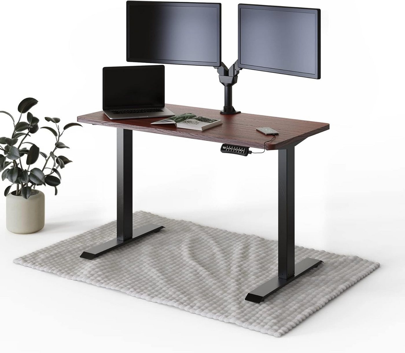 DESKSPACE Schreibtisch Elektrisch höhenverstellbarer Schreibtisch – mit Platte & Memory DESKSPACE Schreibtisch Elektrisch höhenverstellbarer Schreibtisch – mit Platte & Memory von DESKSPACE