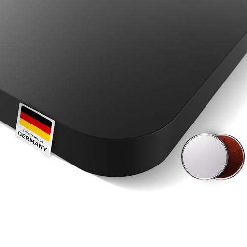 DESKSPACE Tischplatte - 2,5 cm Massive Schwarze Schreibtischplatte 140x70 cm, Ideale Holzplatte für den Höhenverstellbaren Schreibtisch, Esstisch und mehr, Langlebige Arbeitsplatte DESKSPACE Tischplatte - 2,5 cm Massive Schwarze Schreibtischplatte 140x70 cm, Ideale Holzplatte für den Höhenverstellbaren Schreibtisch, Esstisch und mehr, Langlebige Arbeitsplatte von DESKSPACE