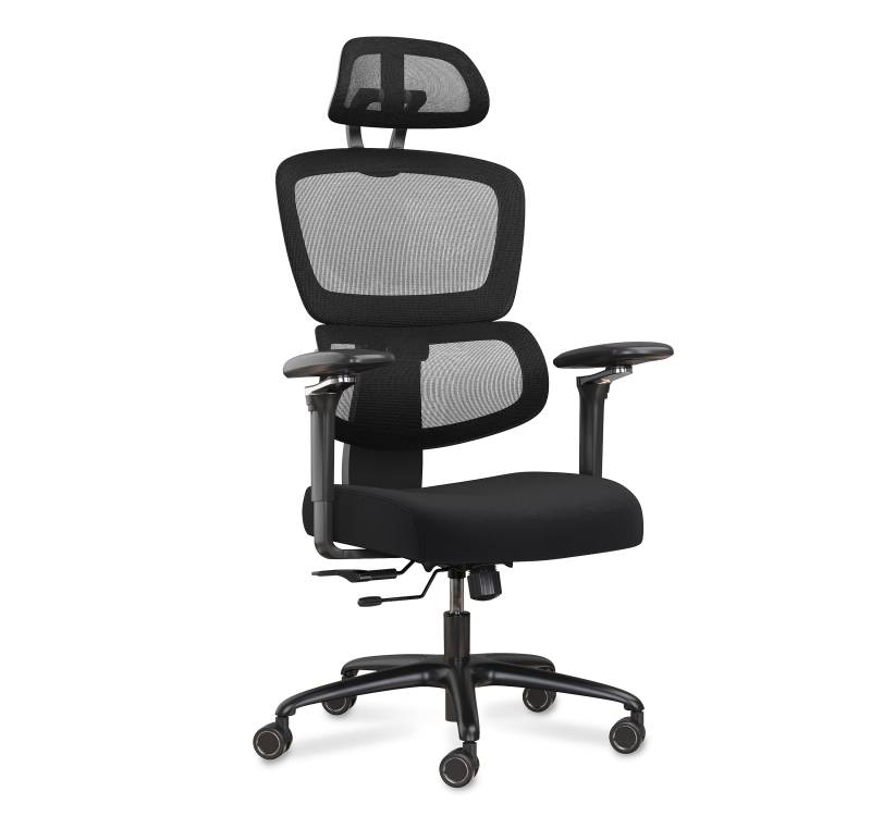 Höhenverstellbarer Schreibtisch | MOVE PRO | Schwarz von DESKSPACE