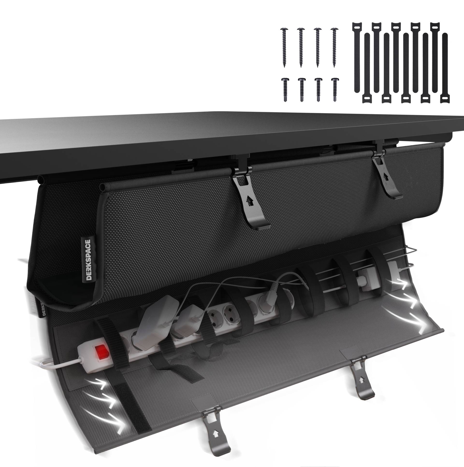 Kabelwanne | WRAP | Black Kabelwanne | WRAP | Black von DESKSPACE