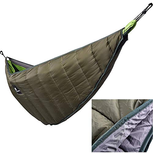 GYDEHUTJ Winter warme Hängematte Underquilt leichte Hängematte Gear Quilt Packable voller Länge unter Decke Camping Survivor hängenden Bett von GYDEHUTJ