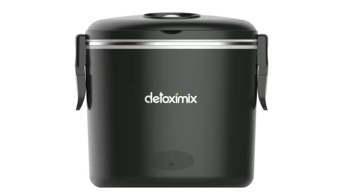 detoximix DTX Meal Black Box Mittagessen chauffante schwarz 1 L 40 W von DETOXIMIX