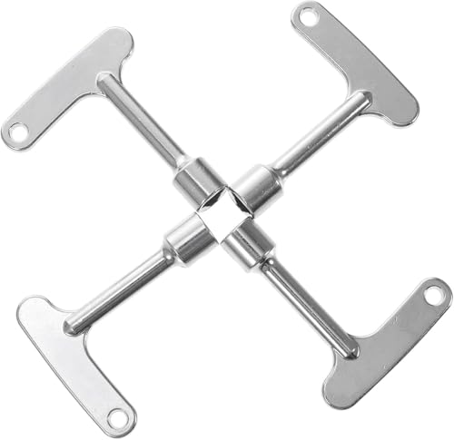 DETPWVWB 4-teiliges Universal-Aufzugsschlüsselset for Dreieck-Panelschloss – Notdienstwerkzeug for elektrische Schaltschränke und U-Bahn-Türen DETPWVWB 4-teiliges Universal-Aufzugsschlüsselset for Dreieck-Panelschloss – Notdienstwerkzeug for elektrische Schaltschränke und U-Bahn-Türen von DETPWVWB