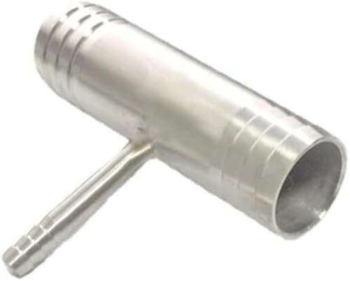 DETPWVWB Reduzier-T-Stück mit Schlauchanschluss aus Edelstahl 304 – 3-Wege-Verteileranschluss for Rohrverschraubungen (20 10 20 mm)(20 13 20 mm) von DETPWVWB