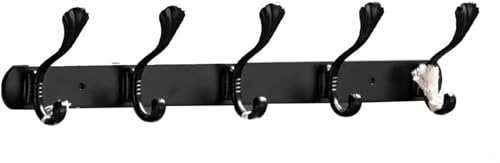 DETPWVWB Wandmontierter Kleiderhaken, Aufhängehaken, Wandmontierter Badezimmerhaken aus Edelstahl(45cm) von DETPWVWB