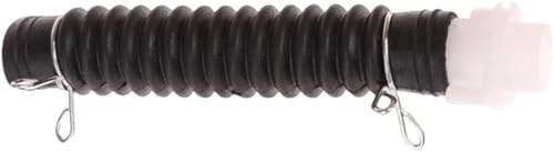 Hochwertiges Abflussrohr for Waschmaschinen – 1 Stück kurzer Gummischlauch for den internen Anschlussauslass(26.2 cm) von DETPWVWB