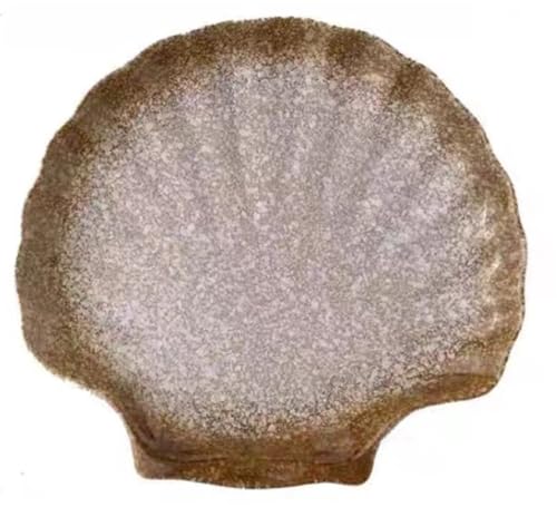 Servierplatte in Muschelform im Retro-Stil for Restaurants und den Heimgebrauch – Unregelmäßiges Spezialgeschirr for Sushi und mehr(Style 2) von DETPWVWB