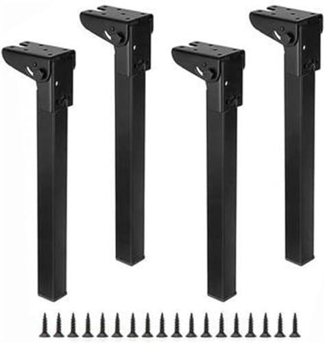 Set mit 4 robusten, klappbaren Metallstützbeinen for Möbel – 150 kg Tragkraft, perfekt for Klapptische und den Einsatz im Freien(200mm) von DETPWVWB