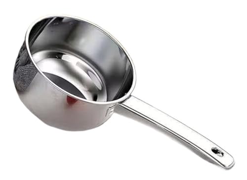 Verdickter Wasserschöpfer aus Edelstahl – Multifunktionaler Küchenlöffel mit langem Griff for einfachen Servieren(16 cm) von DETPWVWB