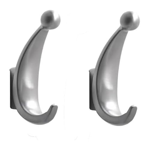 Wandmontierter Kleiderhaken, Aufhängehaken, Edelstahl-Metallhaken for Aufhängen an der Tür von Badezimmer, Waschküche, Küche Wandmontierter Kleiderhaken, Aufhängehaken, Edelstahl-Metallhaken for Aufhängen an der Tür von Badezimmer, Waschküche, Küche von DETPWVWB