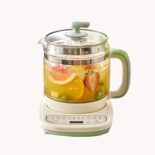 Wasserkocher aus Glas mit Temperaturregelung - Vielseitiges Teeset für die perfekte Zubereitung von DETPWVWB