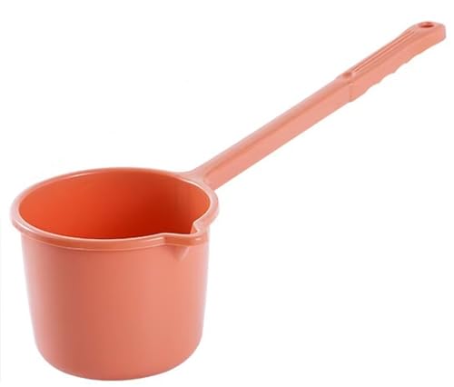 Wasserschaufel mit langem Griff for die Küche zu Hause – Gießschaufel aus verdicktem Kunststoff mit verlängertem Griff for Pflanzen und for Baden(Orange) von DETPWVWB
