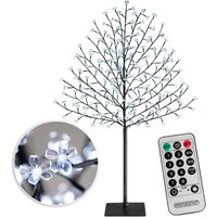 Kirschblütenbaum led mit Fernbedienung Timer Dimmer Innen Außen Künstlich Groß Deko Weihnachten Weihnachtsdeko Leuchtbaum Lichterbaum M4: 180m - 200 von monzana