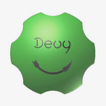 DEUY Profi Flaschenöffner Bio - Für Küchen, Bar, Gewerbe und Haushalt, Organic Bottle Opener, Farbe Green von DEUY