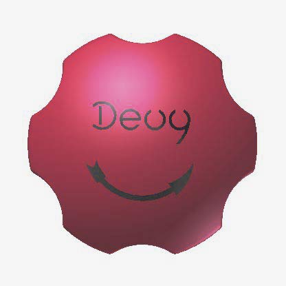 DEUY, Bio professionelle Flaschenöffner für Gewerbe und Haushalt, Küchenhelfer für Senioren, Farbe Magenta, Schraubverschluss CO2- Flasche von DEUY