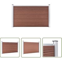 The Living Store Gartenzaun wpc 180×105 cm Braun - Gartenzaun - wpc Zaun - Holz-Kunstoff-Zaun - Brown Garden Fence - Terrasse Abgrenzung The Living Store Gartenzaun wpc 180×105 cm Braun - Gartenzaun - wpc Zaun - Holz-Kunstoff-Zaun - Brown Garden Fence - Terrasse Abgrenzung von DEVENIRRICHE