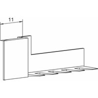 Dichtungsendstück VESU12, Kunststoff graphitgrau Dichtungsendstück VESU12, Kunststoff graphitgrau von DEVENTER