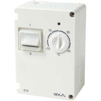 Devi - Allzweckthermostat ws 1W ap IP44 230V Ein/Aus -10-50°C 10A 0,4K REG610 - weiß von DEVI